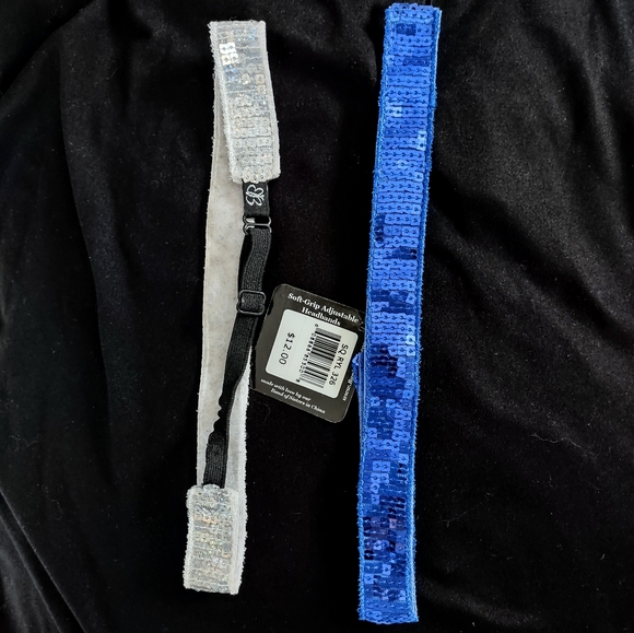 Sparkling Sequins Bani Bands Elastic Headbands NWT - Picture 7 of 15